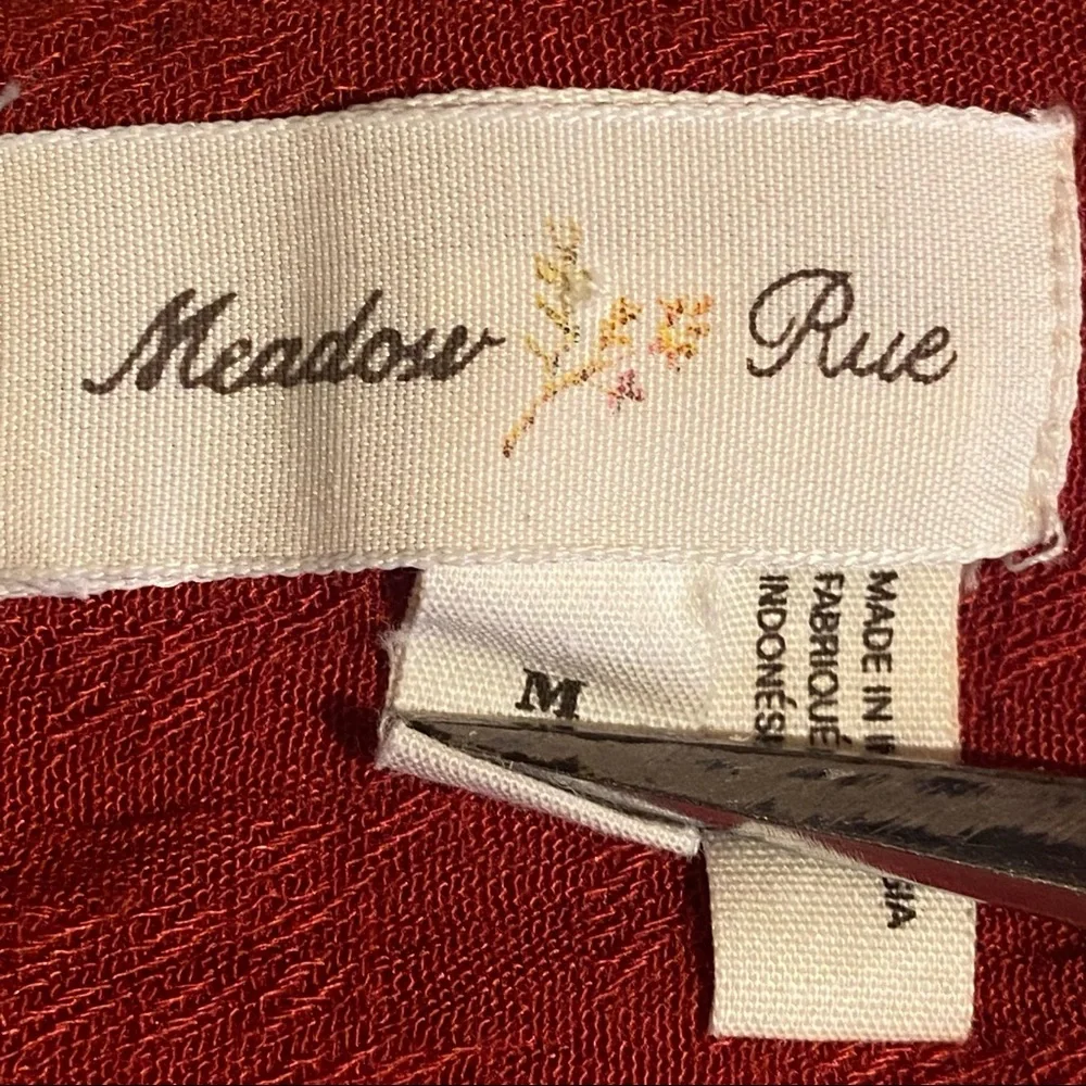 MEADOW RUE Anthro Colorblock Top - Picture 11 of 14